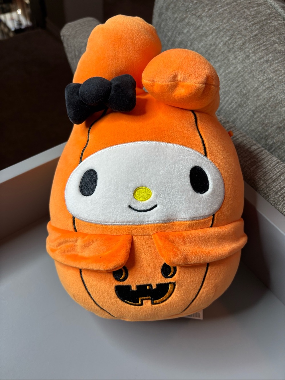 Squishmallows My Melody Pumpkin Plush 2024 Sanrio Halloween Fall Festive